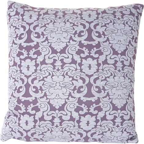 Coussin de décoration, aspect baroque, coussin avec bourrage, lilas, 45x45cm