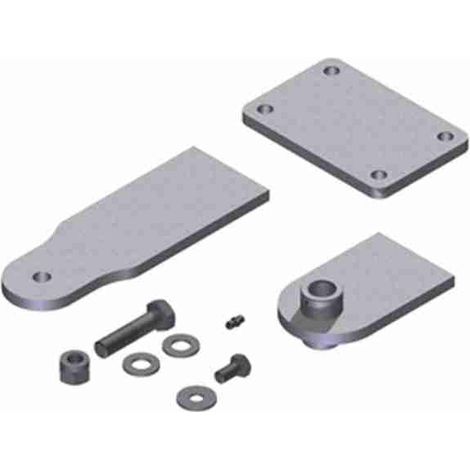 Roger - KT237 KIT 3 STAFFE CORTE PER SMARTY5 SMARTY5/R COMPLETE DI VITI PER FISSAGGIO