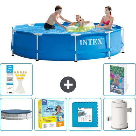 Frame Pool Rund - 305x76 cm - 7-teilig S102