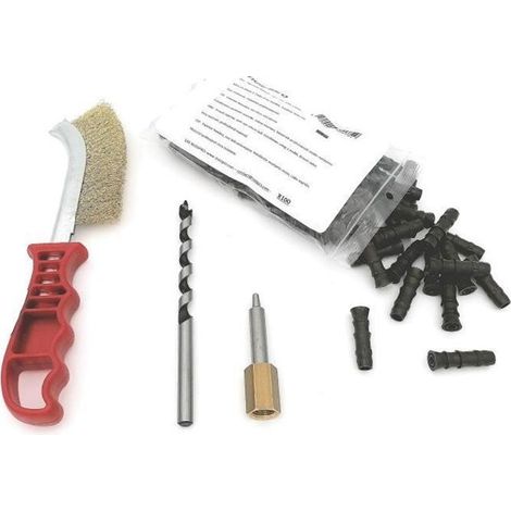 NUISIPRO - Kit Traitement Injection Bois - Lot de 4 produits - Perçage et Injection