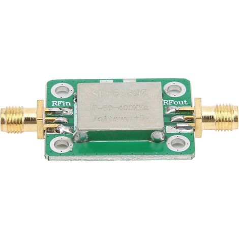 HF-Verstärkermodul für leistungsstarkes UKW-Radiosignal, breitbandig und rauscharm für Empfänger im Bereich von 50–400 MHz