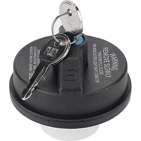 Bouchon de réservoir d'essence à verrouillage standard avec 2 clés pour 1992-2018 (1/5)