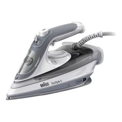Braun TexStyle 5 SI 5078 GY fer à repasser gris et blanc (1/2)