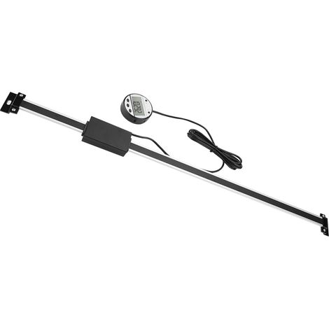 Präzise digitale Längenskala mit LCD-Anzeige (0-600 mm) für Fräsmaschinen und Drehmaschinen (1/5)