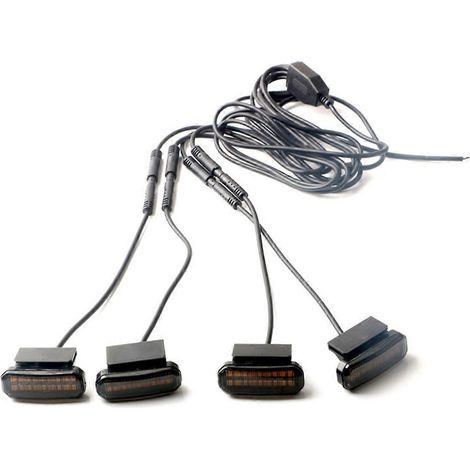 Portalámparas LED para camioneta todoterreno, luz diurna para uso en tierra, luz de posición para carretera (1/5)
