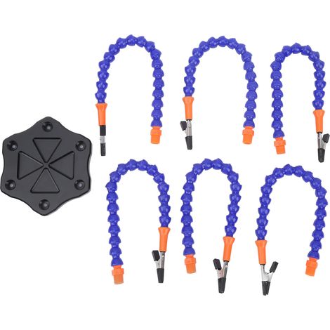 Station de Soudage à Six Bras avec Pièces Détachées pour Drone RC et Modélisme (1/5)