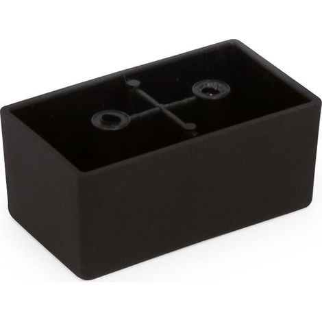 pata plástico rectangular modelo blu 80x45 h35 acabado negro