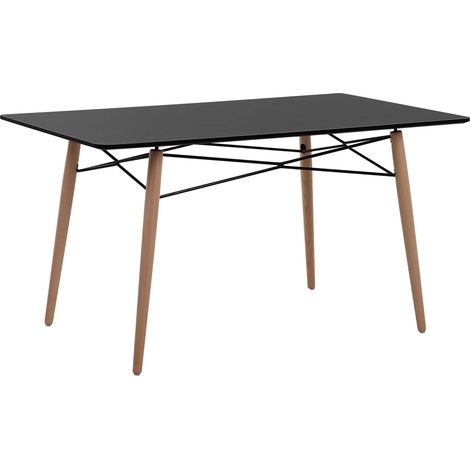 Esstisch BIONDI Schwarz 140 cm 80 cm (1/5)