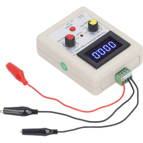 Digitales Spannungsprüfgerät 120 V–2700 V, Kapazitätsdetektor für MOS-Dioden, Trioden und Transistoren, blaue Anzeige (1/5)