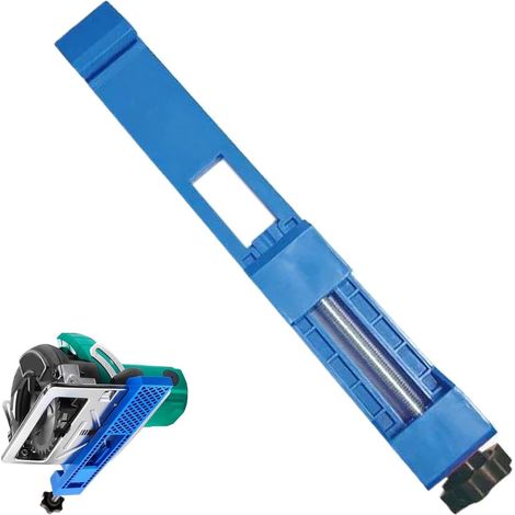Guide De Scie Circulaire Rail Coulissant Pour Base De Machine De Coupe Guide De Scie Circulaire Réglable Pour Travail Du Bois Maison Garage Atelier Construction Charpente Et Menuiserie (1/5)