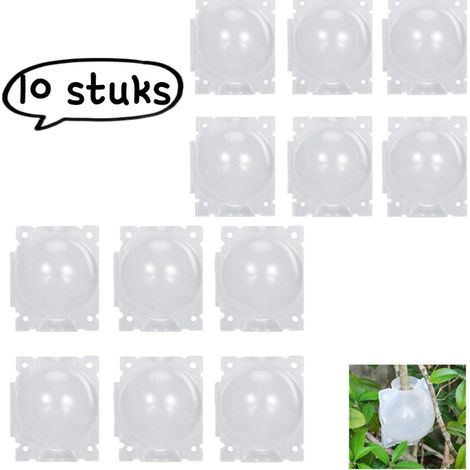 boule de marcottage aérien plateau de greffage plateau de bouturage dispositif d enracinement pour la multiplication des arbres de jardin diamètre 5 cm blanc petit lot de 10 pièces (1/5)