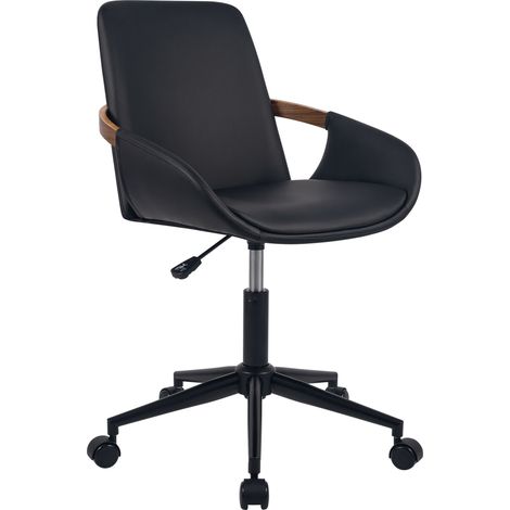 Bürostuhl Daina walnuss/schwarz (1/5)