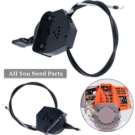 74606431 Câble d'accélération/starter compatible avec les tondeuses à gazon CUB Cadet XT1 XT2 SLX54 GX54 GX50 ST54 de rechange pour tondeuse à gazon 746-06431 (1/5)