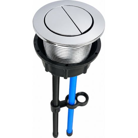 Bouton poussoir réservoir WC, Modèle KL-A double bouton 38 mm pour chasse d'eau sanitaire, pièce de rechange 500 g – Livraison gratuite
