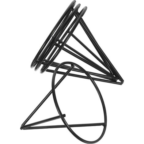 4-Piece Triangular Metal Fruit Germination Support for Growing Fruit Trees, Stable Plant Frame, Elegant Design for Decoration (1/5)