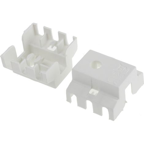 Couvercle de bornier RS PRO à utiliser avec Bloc de jonction ( Prix pour Sachet de 4 )