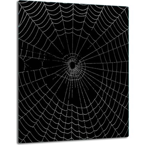 Tischplatte aus Glasplatte 40x52 Schwarz (1/5)
