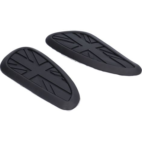 Protection Réservoir Moto Antidérapant Compatible Bonneville T100 T120 Speed Twin Street Scrambler Noir (1/5)