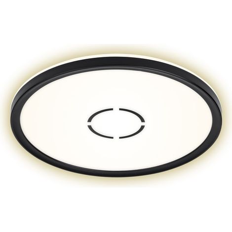 LED Deckenleuchte Hintergrundbeleuchtungseffekt 4000K 18W Ø29,3cm Briloner