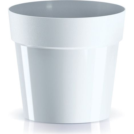 Prosperplast Maceta CUBE BASIC , dimensiones (mm) 199x199x183, color Blanco (1/5)