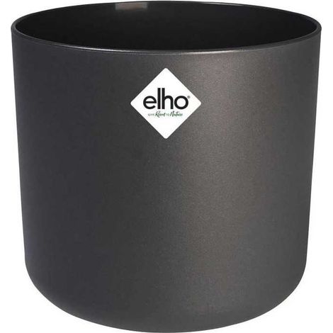 Pot De Fleurs Rond LOFT URBAN - Plastique Réservoir - Ø30 - Rose poudré