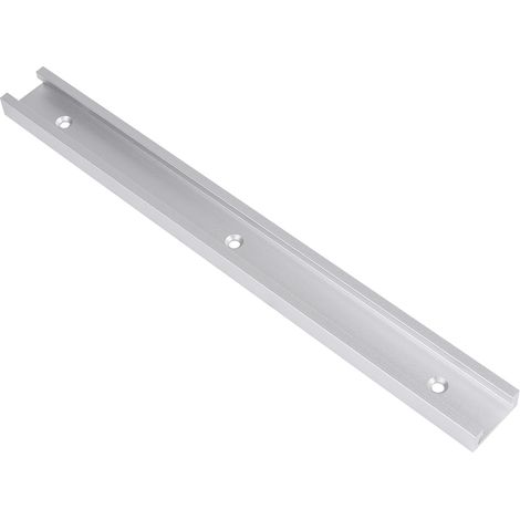 Rail en Alliage d'Aluminium T Slot 300mm pour Établi de Menuiserie, Rainure en T pour Machines à Bois (1/5)