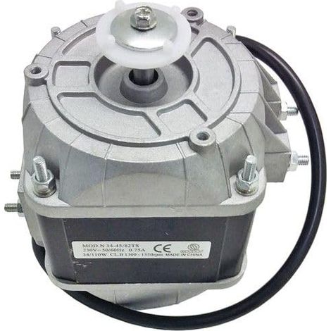 Moteur universel de ventilateur de réfrigérateur 25 W 230 V. 11 x 11 x 9 cm MONDO - Compatible avec les grandes marques (1/2)