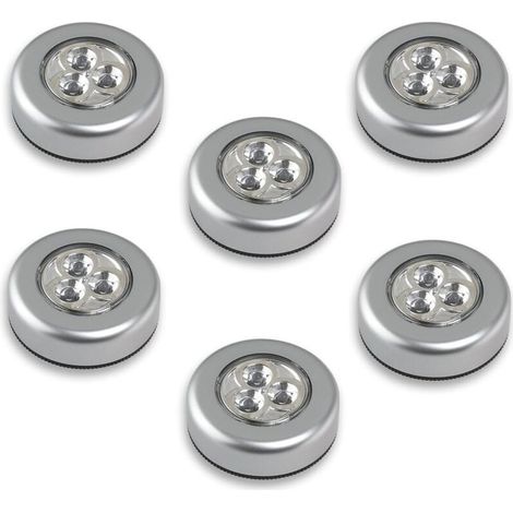 luci LED a batteria - Premere per accenderle - Luce bianca [Classe energetica A+++] (1/4)