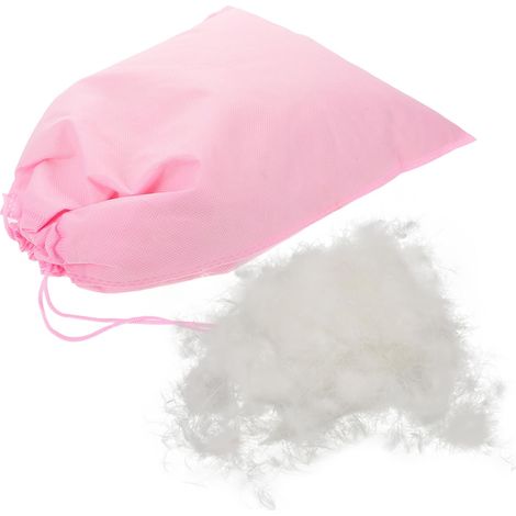 Rembourrage pour oreillers et couettes en plumes 95 % duvet de canard naturel, doux et respirant, convient pour les coussins de canapé, les travaux manuels et le rembourrage maison (1/5)