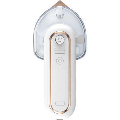 Mini-Reisebügeleisen, kabellos, per USB aufladbar – Ideal für Reisen, Bastelarbeiten und Ausflüge – 360°-Bügeleisen – S