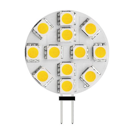 LAMPADA LED BISPINA G4 PIXY PLATE CENTURY - CALDA  VOLT DC/AC 12 WATT 2 LUMEN 170- 6 pezzi