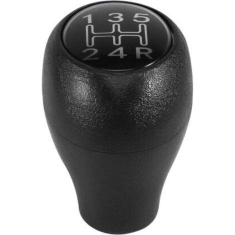 Pommeau de levier de vitesse manuel 5 vitesses – Compatible 504 505 309 205 – Matériau ABS argent – Taille 44mm x 61mm (1/5)