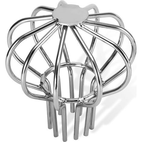(Tube 50)Gutter Guard, Downpipe Gutter Protection Filter Stainless Steel Large Balloon Guard Filter Strainer Anti-blocking Line Stopper Drain Cover (1/4)