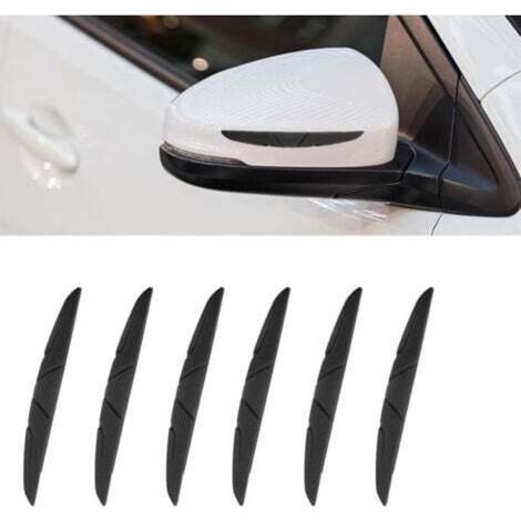 (6 pièces, noir) Bandes anti-collision de porte, autocollants anti-collision à bords sans couture pour éviter les rayures et les impacts (1/4)