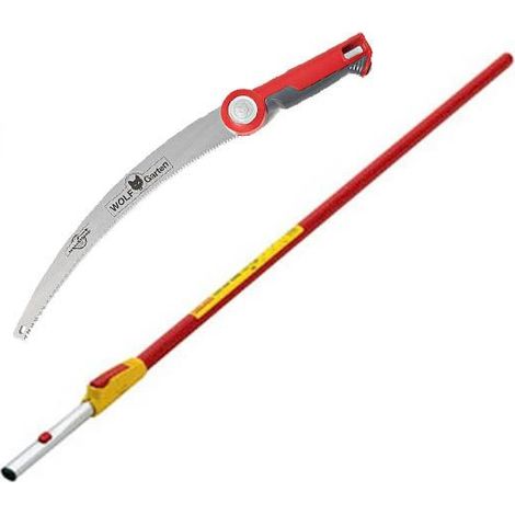 Wolf Garten Telescopic Handle 170cm 300cm ZMV3 Multi Change PC370MS Saw REM