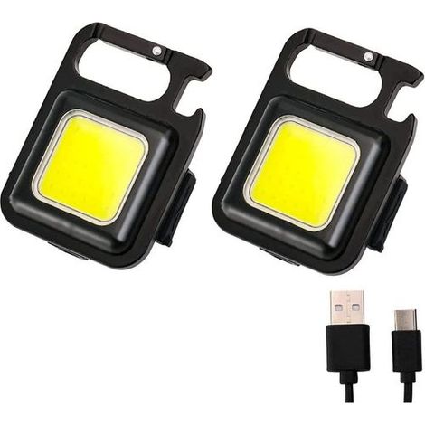 Lot de 2 mini appliques murales LED à piles avec détecteur de mouvement - AquaForge (1/5)