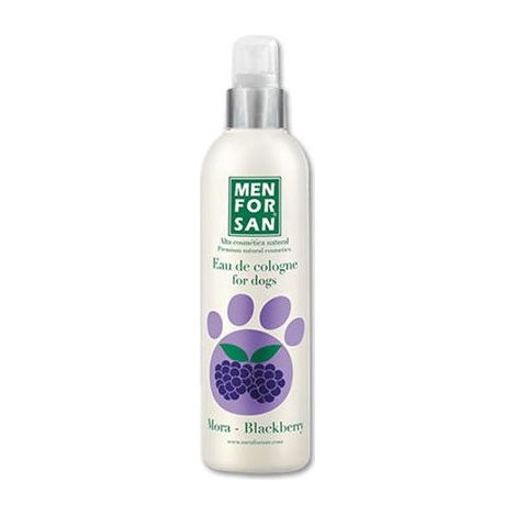 Agua de colonia MENFORSAN 125ml fragancia MORA para perros