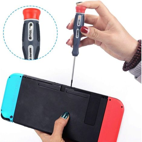 Précision Tournevis de précision Kit d'outils de réparation Compatible pour Switch Joy Con Controller (1/3)