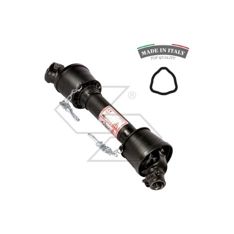 Albero cardanico a norme CE 1" 3/8-Z6 con protezione spinato cat 1x600