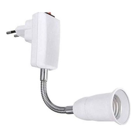 E27 Socket Kitchen Wall Light with Switch, AC 220V, Wireless Wall Lamp, Reading Light, Garage Lighting (Without Bulb) (1/5)