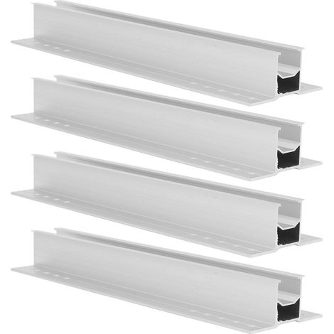 4-teiliges Aluminium-Solarhalterungsset, 300 mm, korrosionsbeständig (1/5)