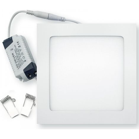 Faretto Led 12 Watt Pannello Incasso quadrato 860LM Luce fredda 6000k (1/3)