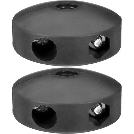 2 Pièces Bouchon Caoutchouc Solide pour Enrouleur de Tuyau Accessoire Limiteur de Butée pour Enrouleur Automatique Rétractable Remplacement pour Garage Atelier Jardin (1/5)