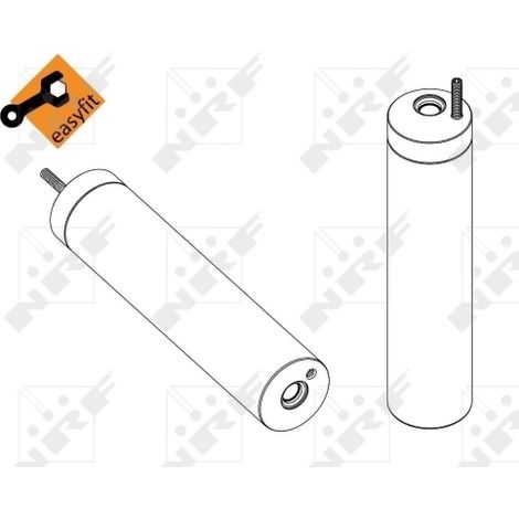 Filtre déshydratant, climatisation NRF 33360 CHEVROLET 96405845