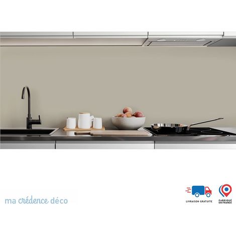 Crédence : Gris silex RAL 7032 - Alu composite - 120 - 60 (1/3)