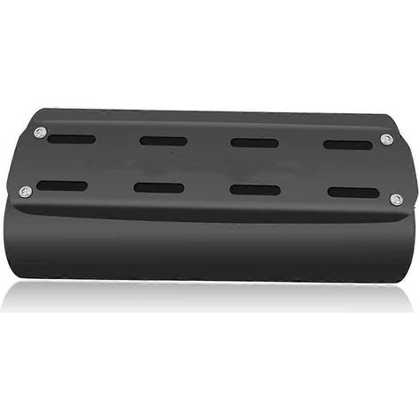 Cache-pot d'échappement noir pour moto Kawasaki Eliminator 500 (1/5)