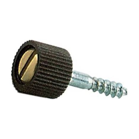 250 x REGGIPIANO OTTONE C/GOMMA E VITE MARRONE