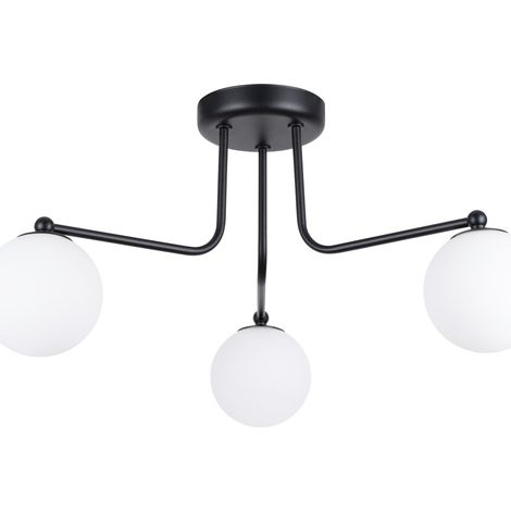 DECKENLEUCHTE STRATO 3 G9 SCHWARZ LUMILO 16.393.62 (1/5)
