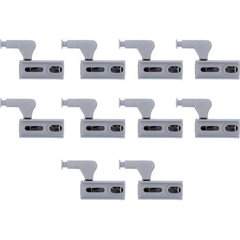 10 Ensembles LED Lampe de Capteur pour Armoire Placard Tiroir Éclairage Intelligent Lumière Chaude (1/5)