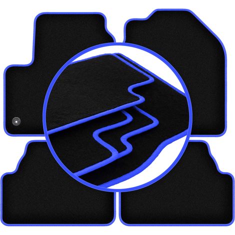 Alfombrillas CARLUX-BLUE para Hyundai Kona EV / Crossover eléctrico (2017-) (1/5)